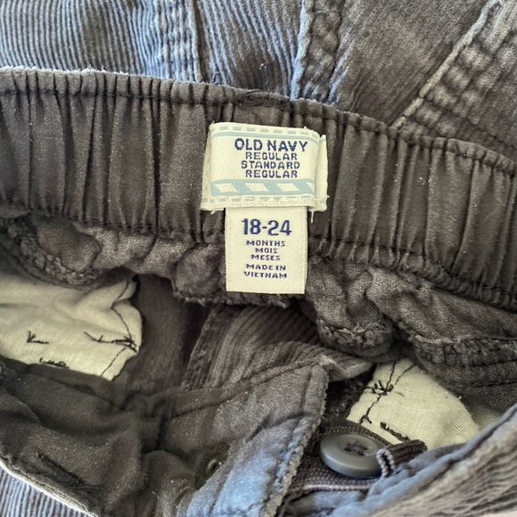 Charcoal Grey Corduroy Pants | 18-24M - Picture 3 of 6